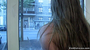 Busty Slut In Stock Public Sex