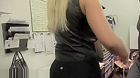 Busty Squirting MILF Olivia Austin Fucks The Shop Clerk