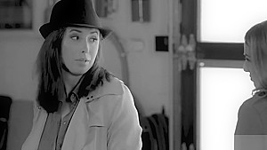 Busty detective licked by her informant