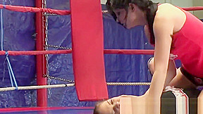 Busty euro licking her opponents wet cunt