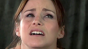 Busty submissive mouth gaped and asstoyed