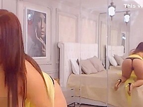 Busty wife showing huge melons
