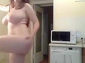 Cam Girl Does A Striptease