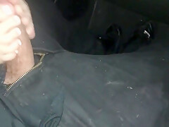 Came To Pick Up My Check Ended Up Giving My Boss A Footjob In The Car