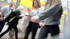 Candid - Redheads in Lululemon Leggings