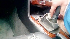 Car fuck gear shifter volvo v70 fick woman