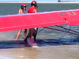 Caylian Curtis And Hot Milf In Porn Fucking The Ass Of Pornstar On The Beach