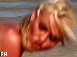 Caylian Curtis And Hot Milf In Porn Fucking The Ass Of Pornstar On The Beach