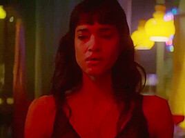 Charlize Theron, Sofia Boutella - Lesbian sex with younger girl - Atomic Bl