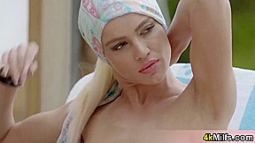 Cherry Kiss In Hot Blonde Milf Wants Her Servants Big Dick