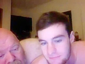 Chubby grandpa and sweet submissive boy