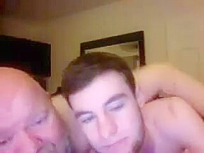 Chubby grandpa and sweet submissive boy