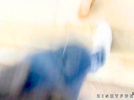 Claudia Bomb wild flashing leads to sex