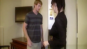 Cock loving amateur slut gives a dirty handie