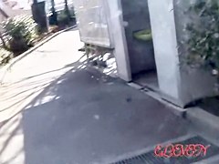 College girl went to a public bathroom and got sharked video