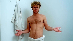 College teen 18+ didnt know about the shared showers
