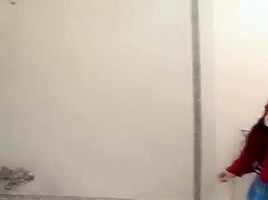 Comely teenage gal acting in a sperm shot porn movie