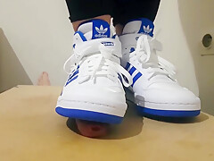 Compilation Of Adidas Sneakers Crushing Cock