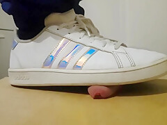 Compilation Of Adidas Sneakers Crushing Cock