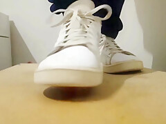 Compilation Of Adidas Sneakers Crushing Cock