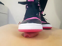 Compilation Of Adidas Sneakers Crushing Cock