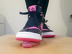 Compilation Of Adidas Sneakers Crushing Cock