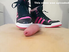 Compilation Of Adidas Sneakers Crushing Cock