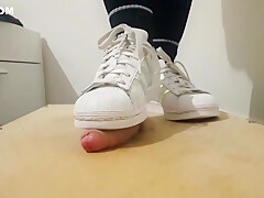 Compilation Of Adidas Sneakers Crushing Cock