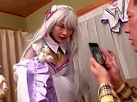 Cosplayer In The Opposite Room