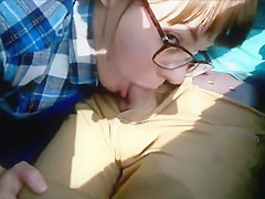 Couple train sex play