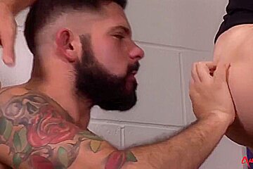 Craig Daniel - Hairy And Hard Locker Room Fuck