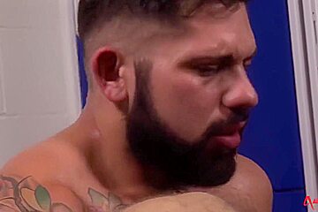 Craig Daniel - Hairy And Hard Locker Room Fuck