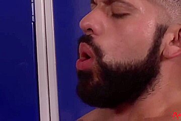Craig Daniel - Hairy And Hard Locker Room Fuck
