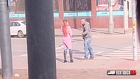 Crazy Action With Asian Girl In Box Truck