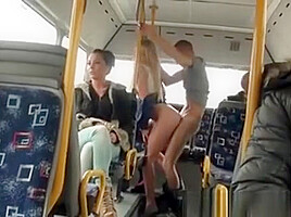 Crazy Hot Fucking On A Bus