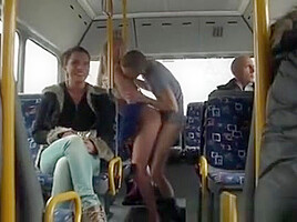 Crazy Hot Fucking On A Bus