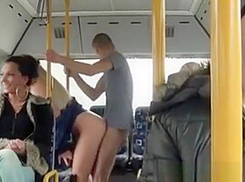 Crazy Hot Fucking On A Bus