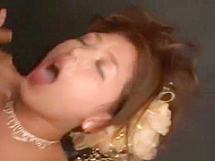 Crazy Japanese girl Miku Hasegawa in Exotic Gangbang, Cumshots JAV video