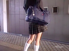 Crazy Japanese slut in Exotic teens 18+, Public JAV video