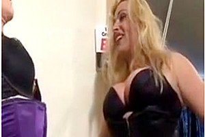 Crazy homemade shemale clip with Stockings, Threesome scenes