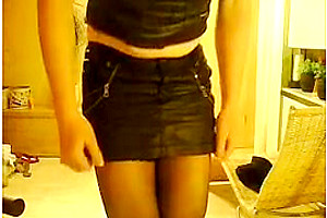 Crazy homemade shemale clip with Webcam, Stockings scenes