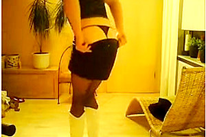 Crazy homemade shemale clip with Webcam, Stockings scenes