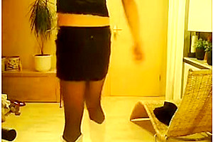 Crazy homemade shemale clip with Webcam, Stockings scenes