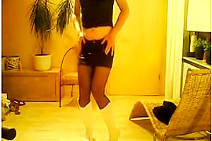 Crazy homemade shemale clip with Webcam, Stockings scenes