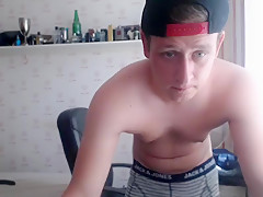 Crazy male in amazing amature, cum shots gay porn clip