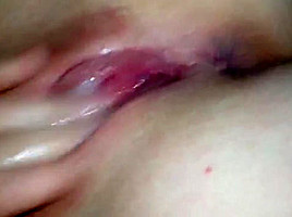 Creamy Pussy Masturbation