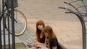 Crossed Legs In Square