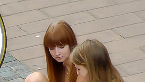 Crossed Legs In Square