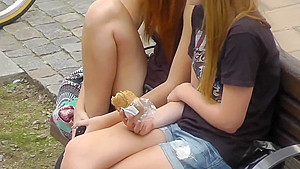 Crossed Legs In Square
