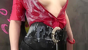 Cum Fetish Slut Gets Wam